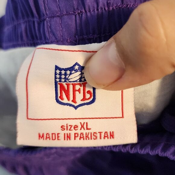 Men's Vintage NFL Minnesota Vikings Athletic Joggers - Picture 2 of 4